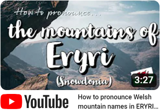 Image from the 'Gales con Marian - Welsh with Marian' YouTube channel